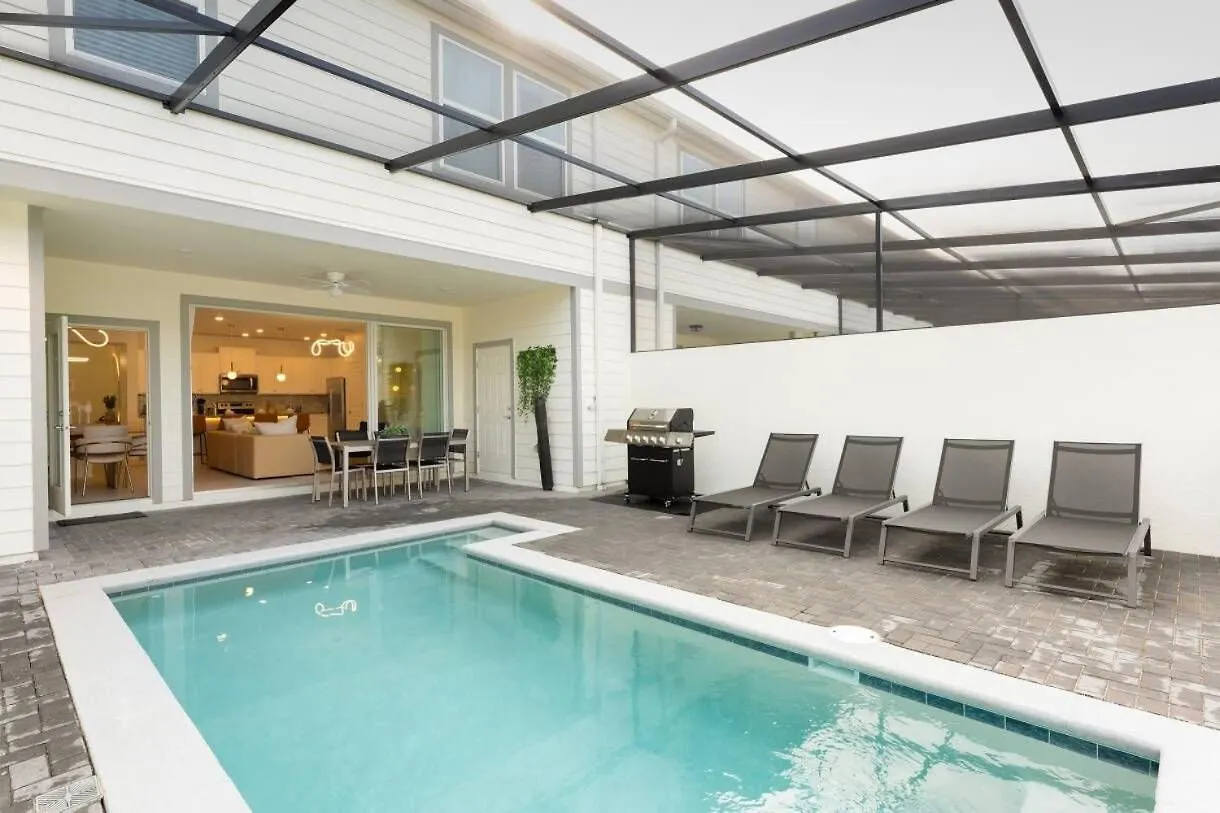 Windsor Island 13 Guests Brand New Pool Bbq Villa Davenport